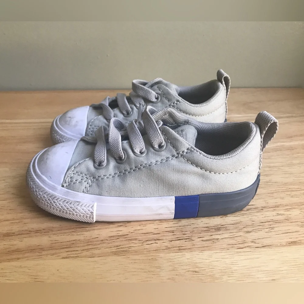 Converse Chuck Taylor All Star Toddler Shoes Light Grey Size: US 7 EUR 23 CM 14